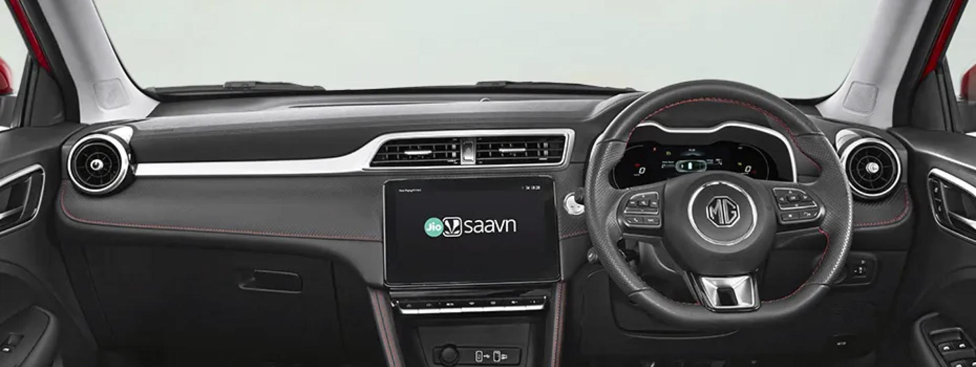 Morris Garages ZS EV Dashboard