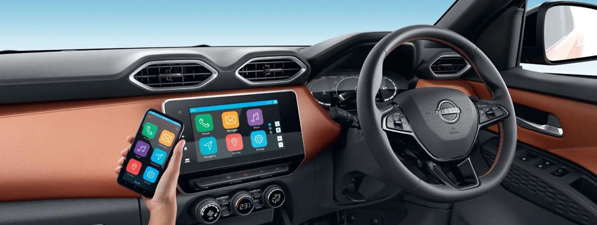 Nissan Magnite Apple CarPlay