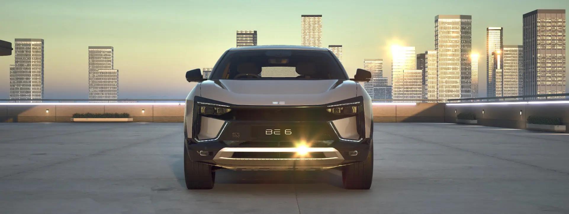 Mahindra BE 6 Front View