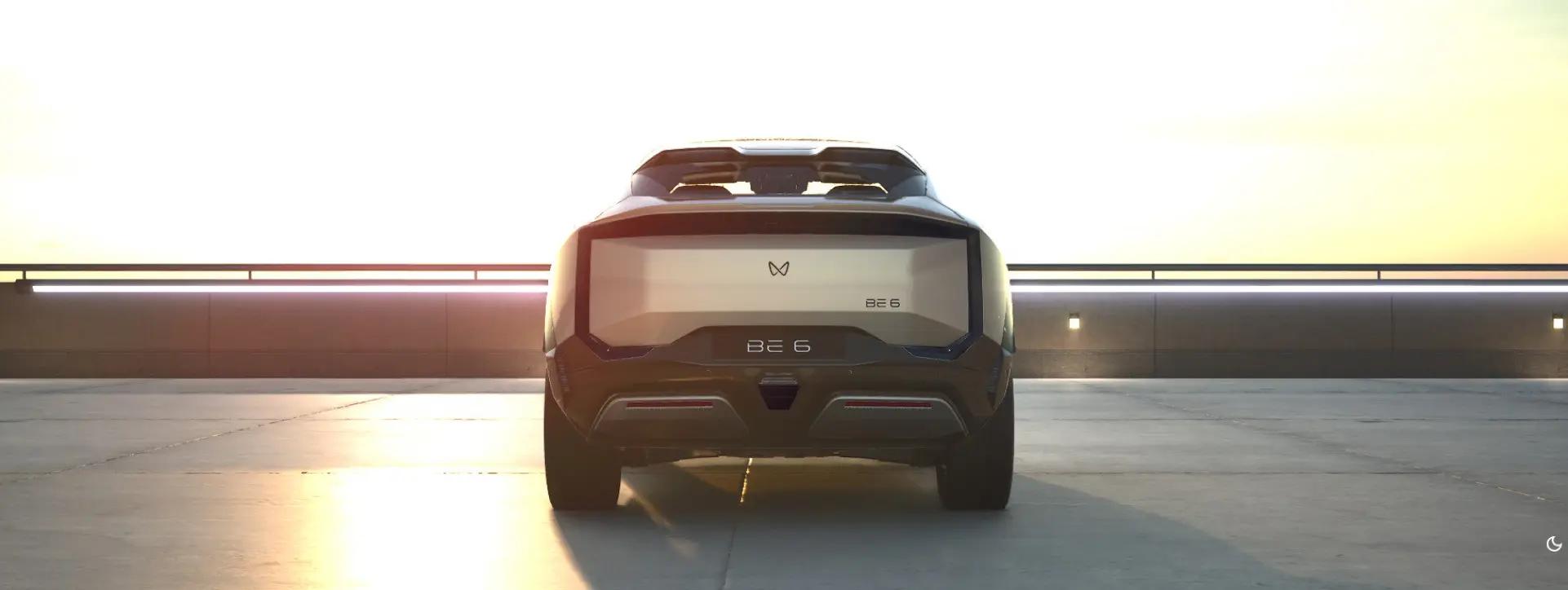 Mahindra BE 6 Rear View