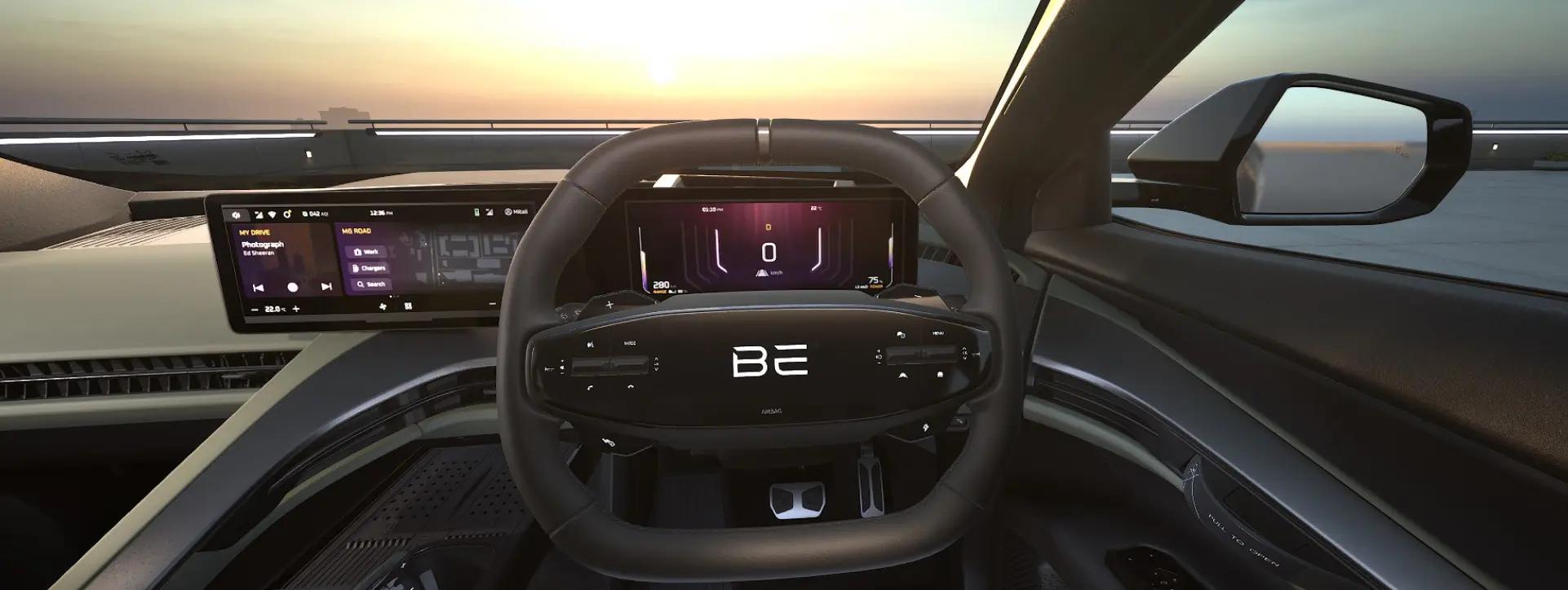 Mahindra BE 6 Driver View