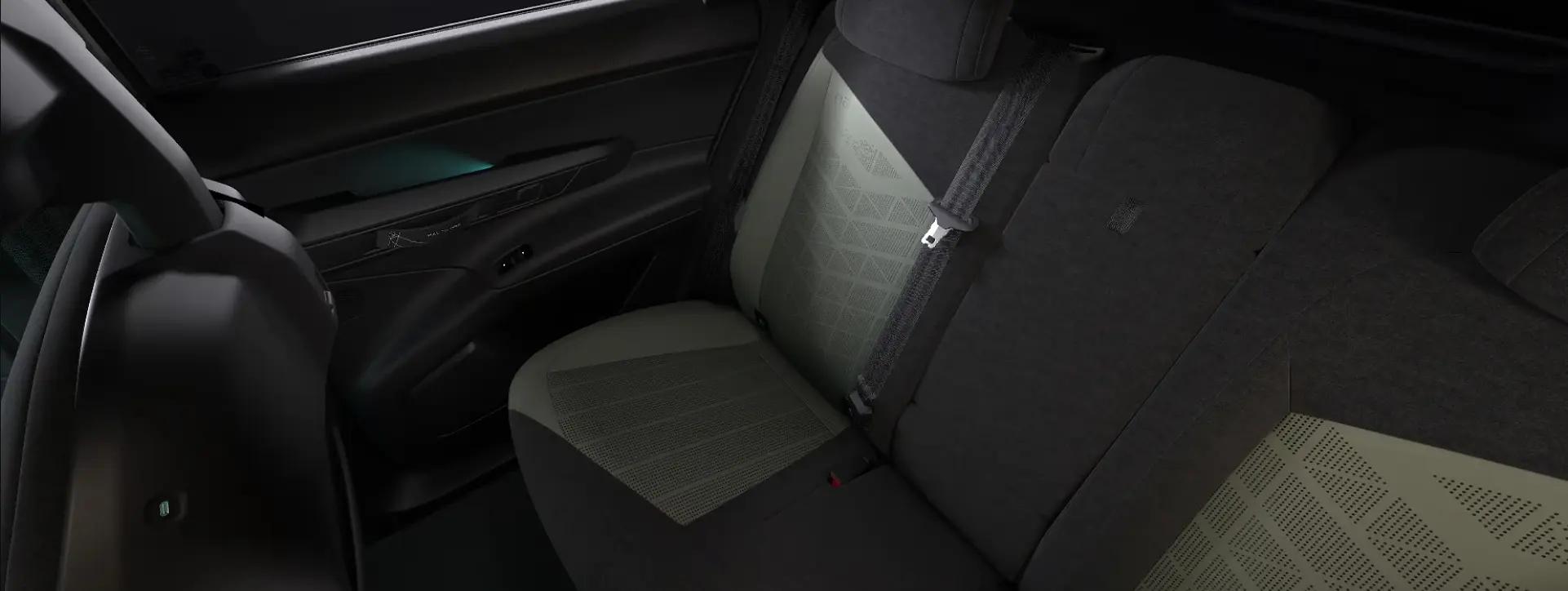 Mahindra BE 6 Rear Seats