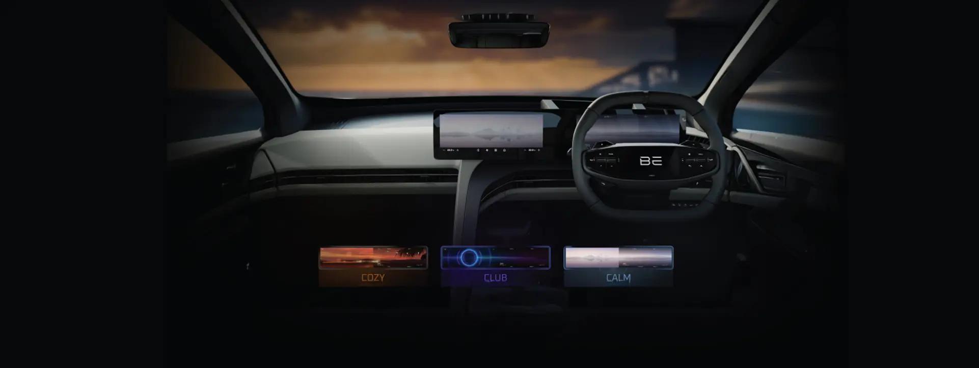 Mahindra BE 6 Ambient Light