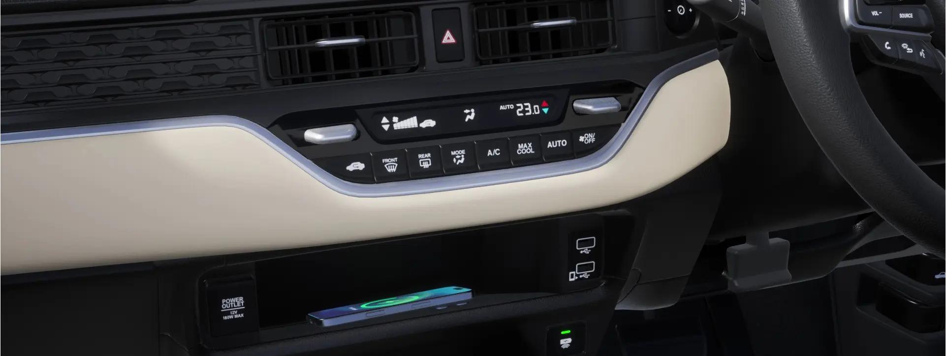 Honda Amaze Switches In Centre Console
