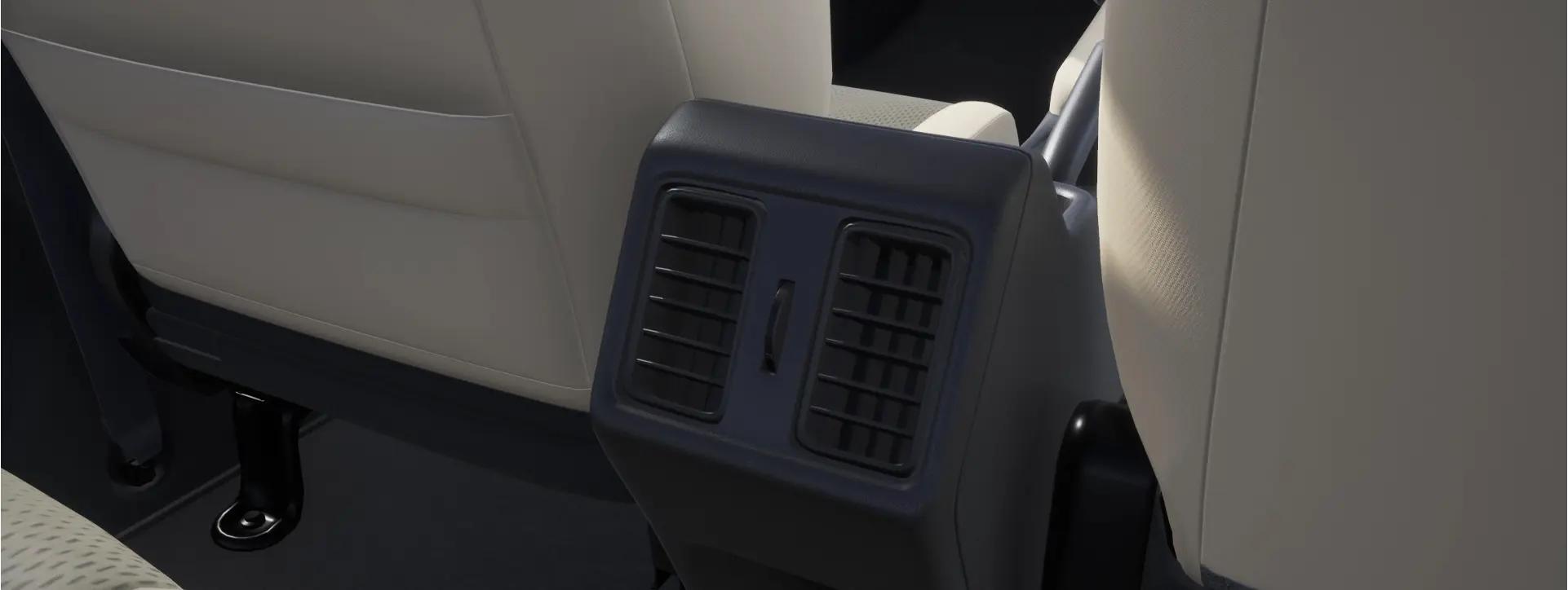 Honda Amaze Rear AC Controls