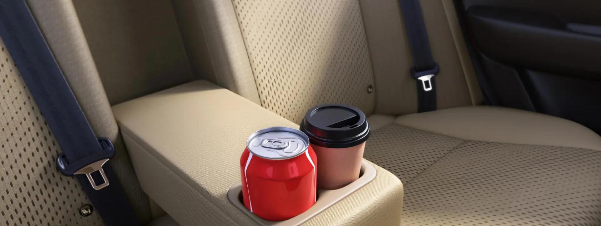 Honda Amaze Rear Armrest Storage