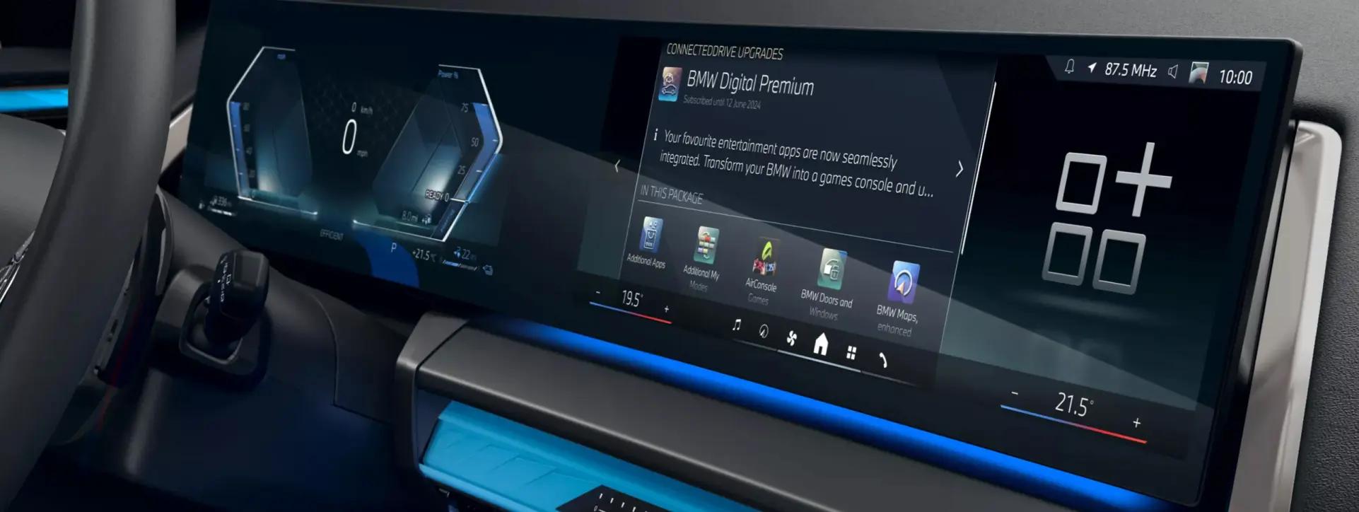 BMW X3 Ambient Lighting View