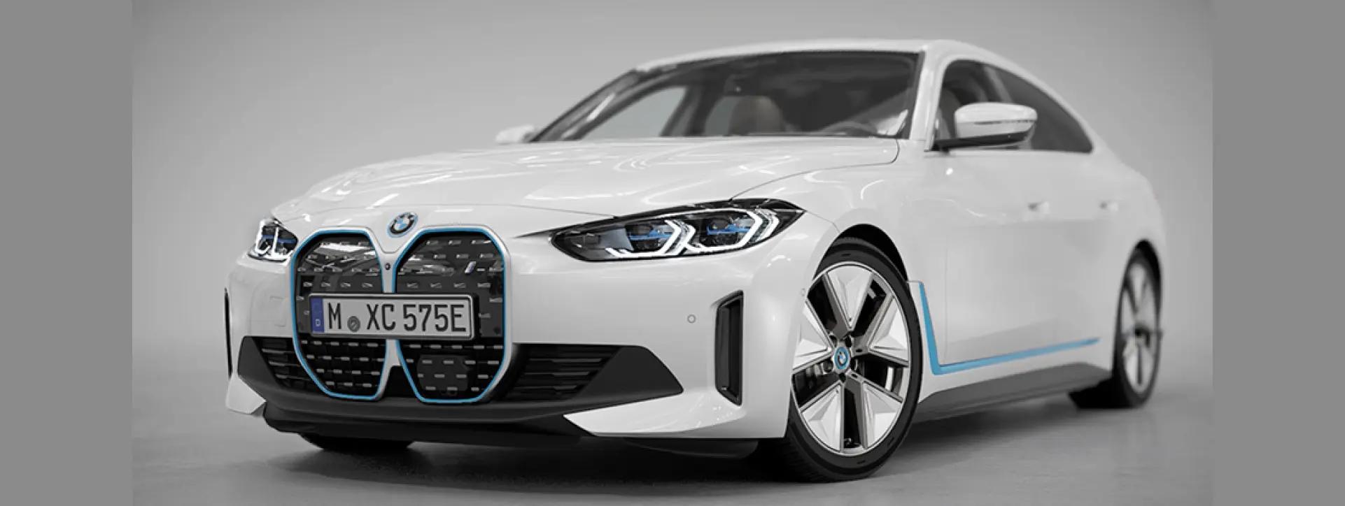 BMW i4 Front Left View