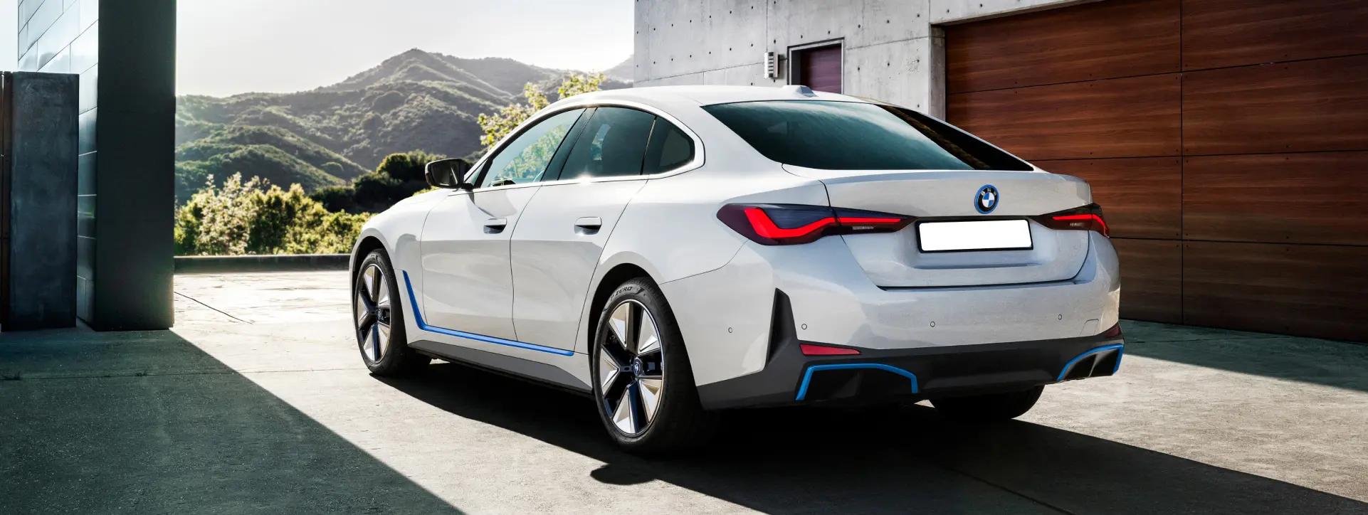 BMW i4 Rear Left View