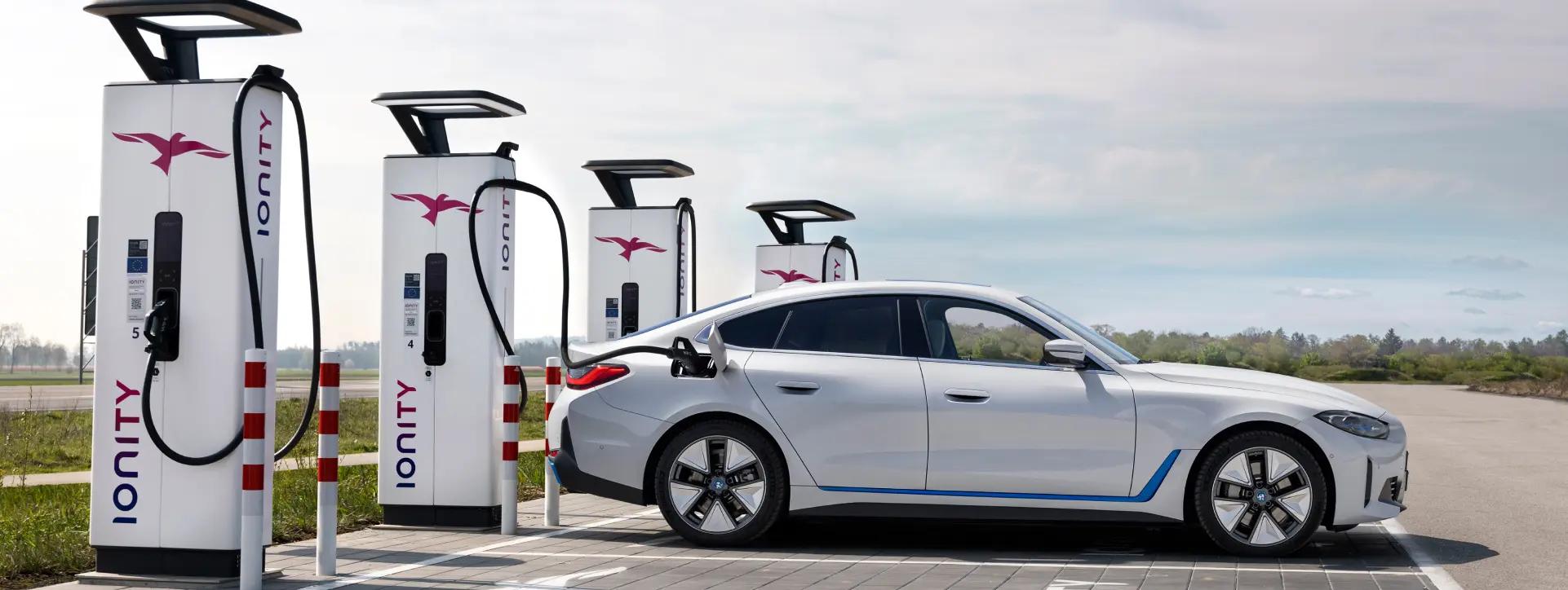BMW i4 Charging