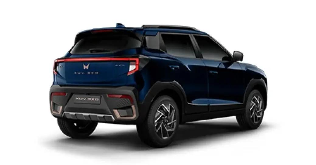 Mahindra XUV 3XO EV Right Rear Three Quarter