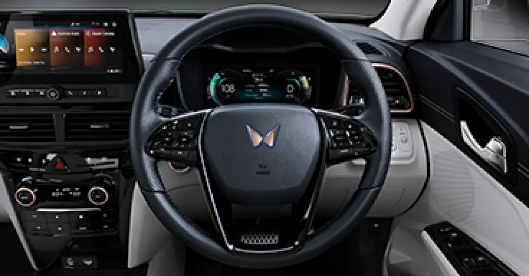 Mahindra XUV 3XO EV Steering Wheel