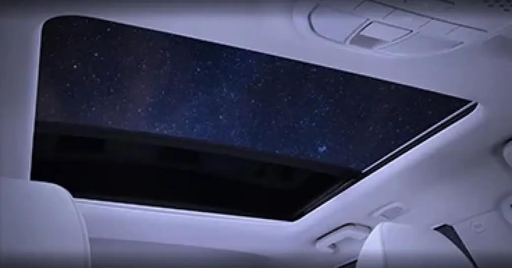 Mahindra XUV 3XO EV Sunroof(Inside View)
