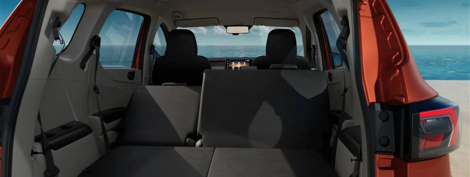 Renault Triber Bootspace(Third Row Folded)