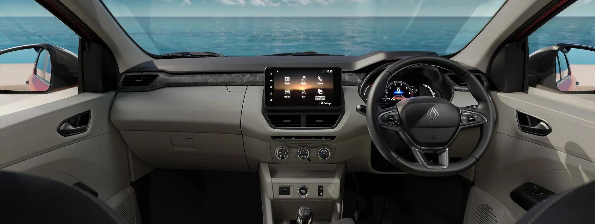 Renault Triber Dashboard