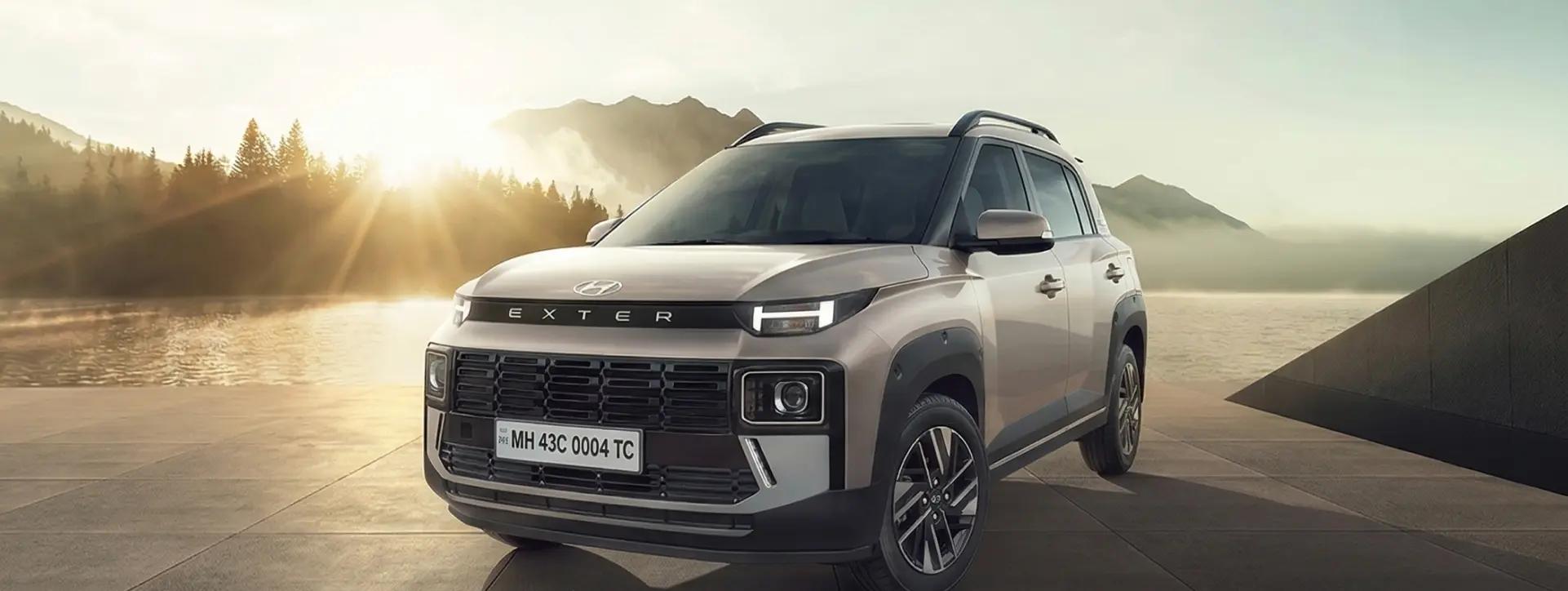 Hyundai Exter Front Left Quarter View