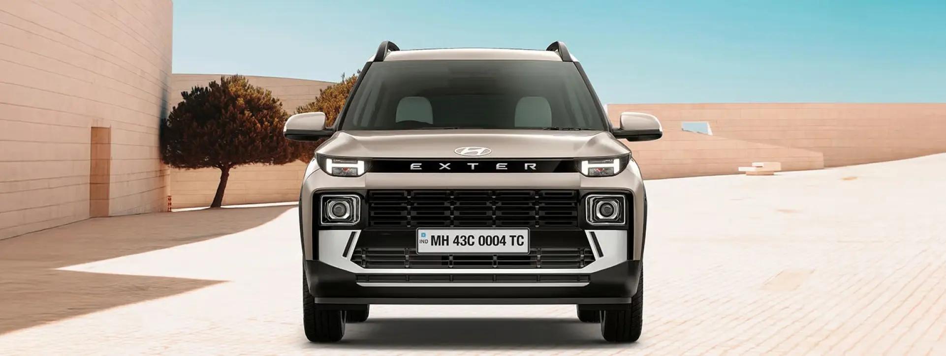 Hyundai Exter Front View