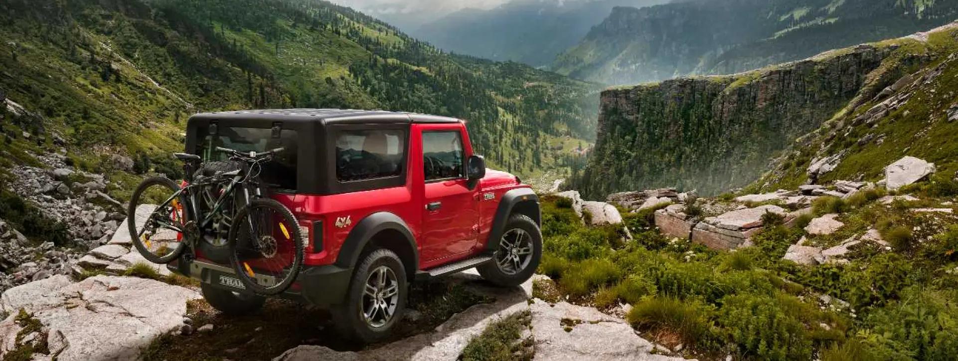 Mahindra Thar Rear Right Side View