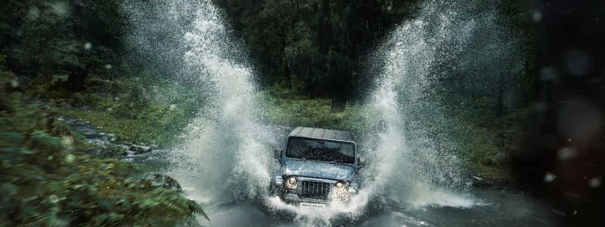 Mahindra Thar Front View
