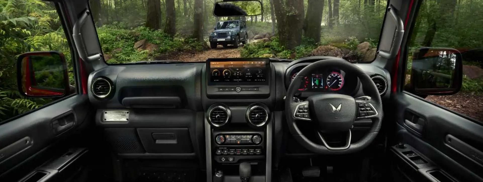 Mahindra Thar Dashboard