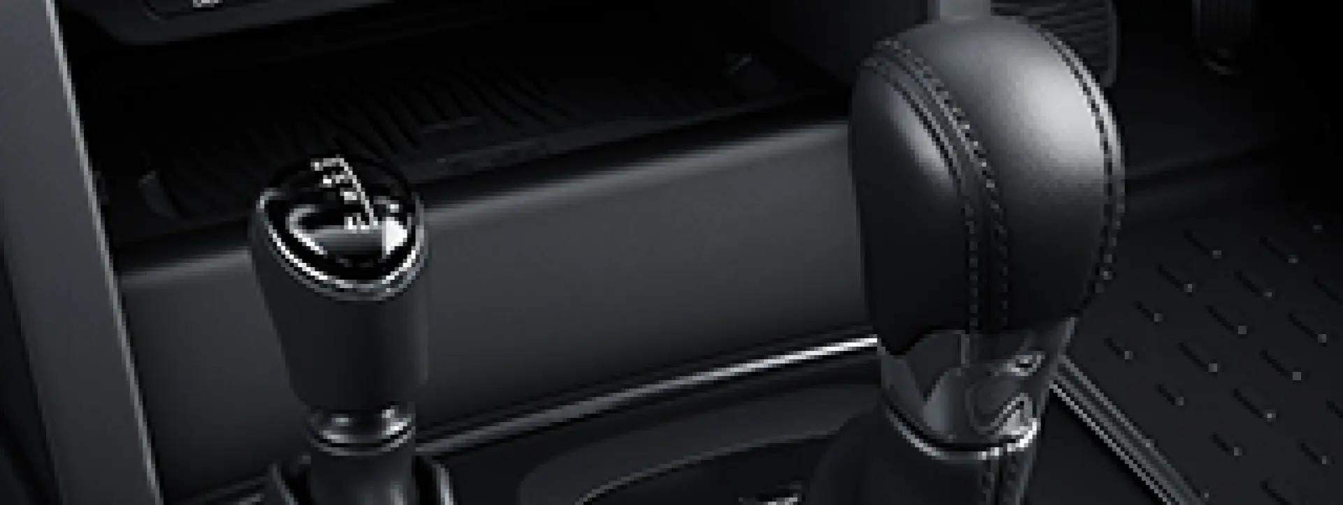 Mahindra Thar Front Seating all black theme