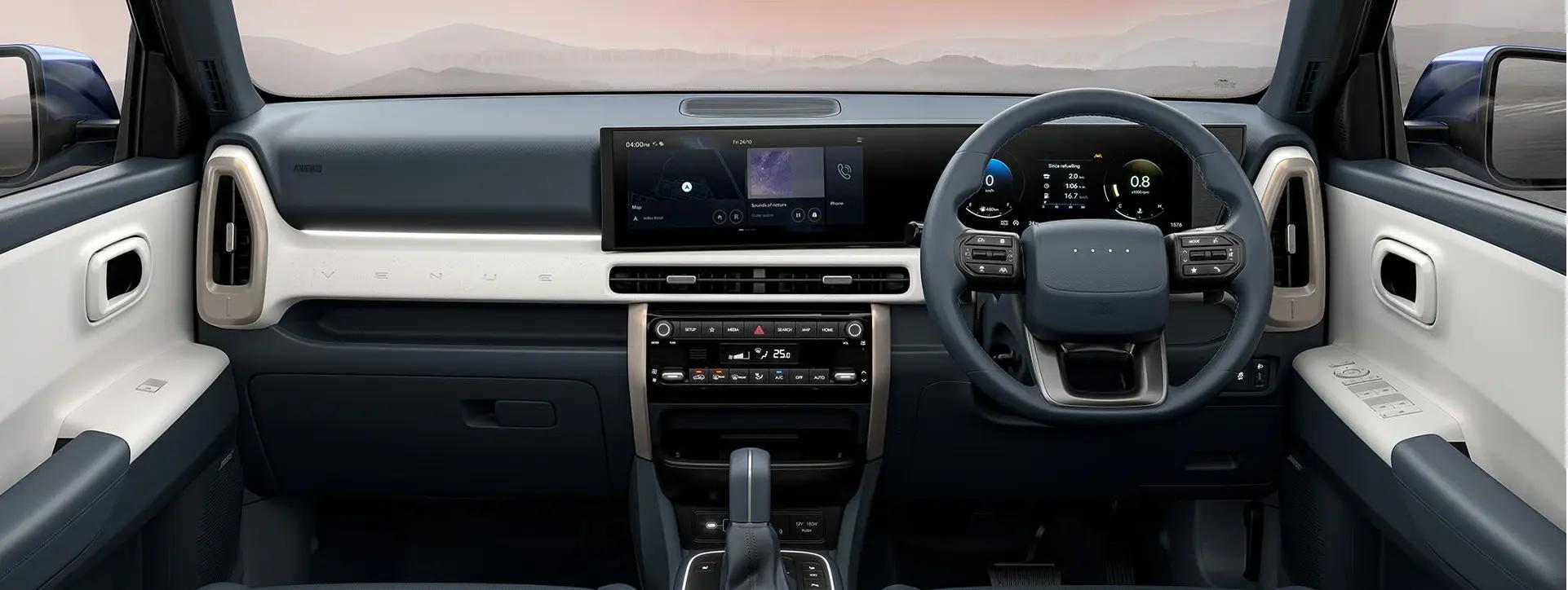 Hyundai VENUE dashboard