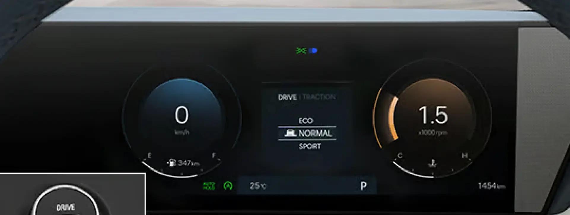 Hyundai VENUE Efficient drive mode select