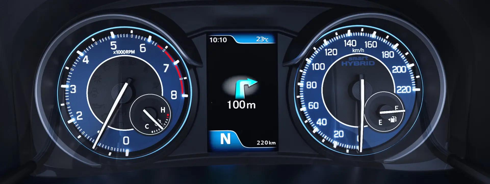 Maruti Suzuki Ertiga TFT Instrumental Cluster