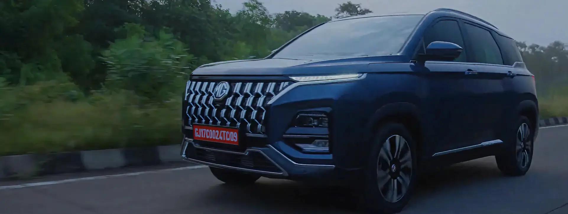 Morris Garages Hector Plus Left Front Three Quarter