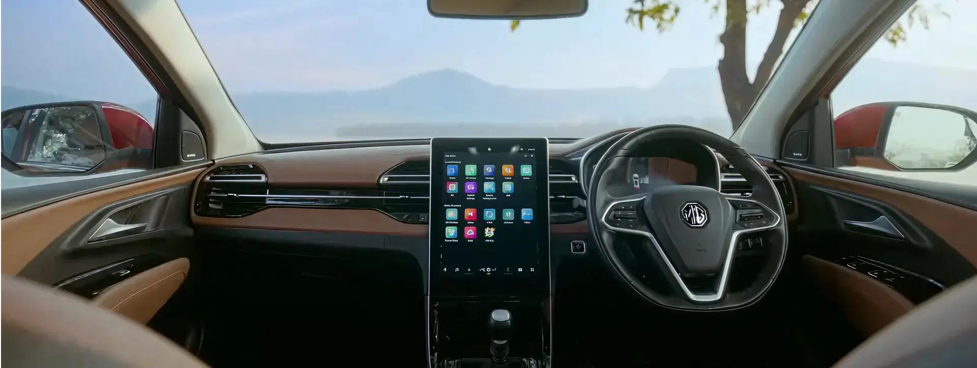 Morris Garages Hector Plus Dashboard