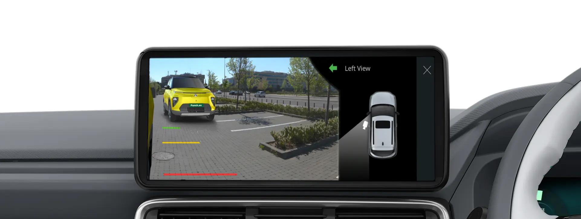 Tata Punch EV 360-Degree Camera Control