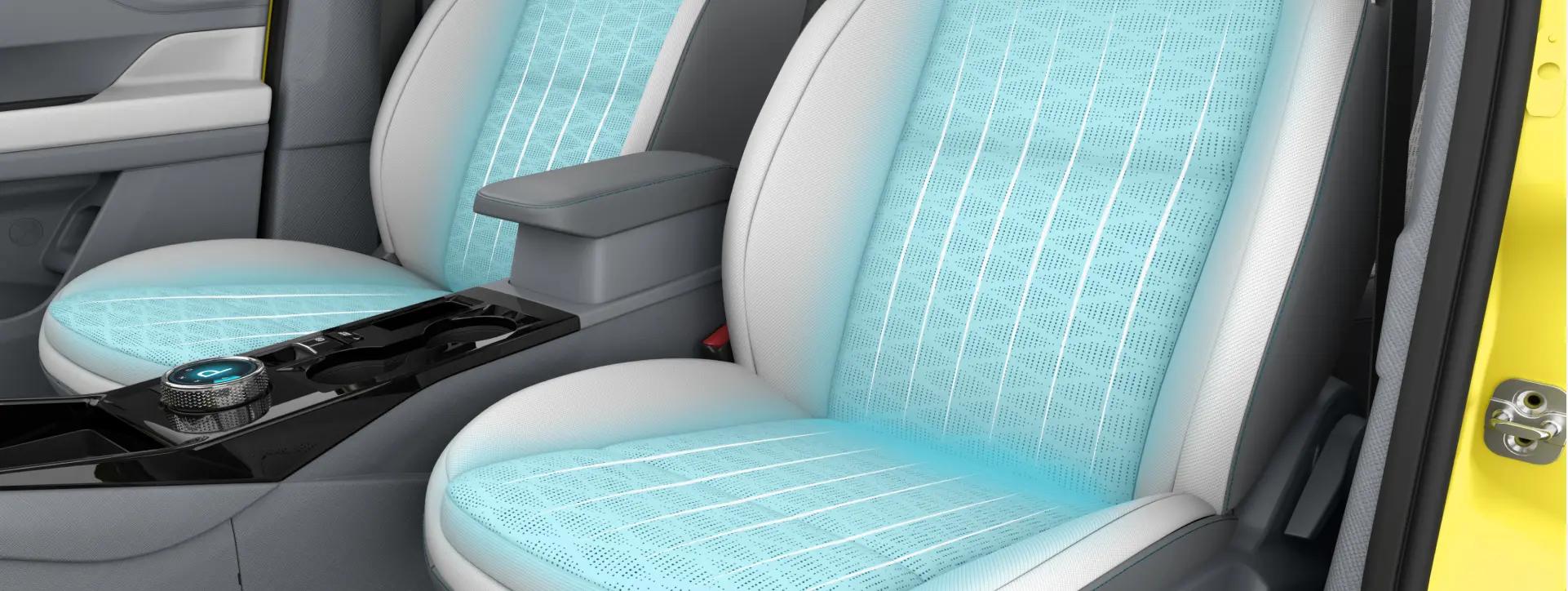 Tata Punch EV Front Row Seats