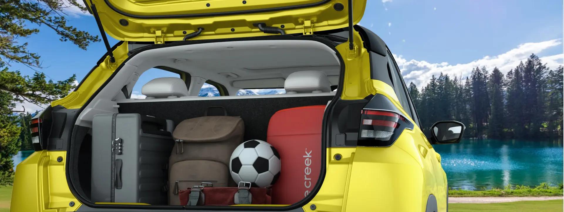 Tata Punch EV Open Trunk