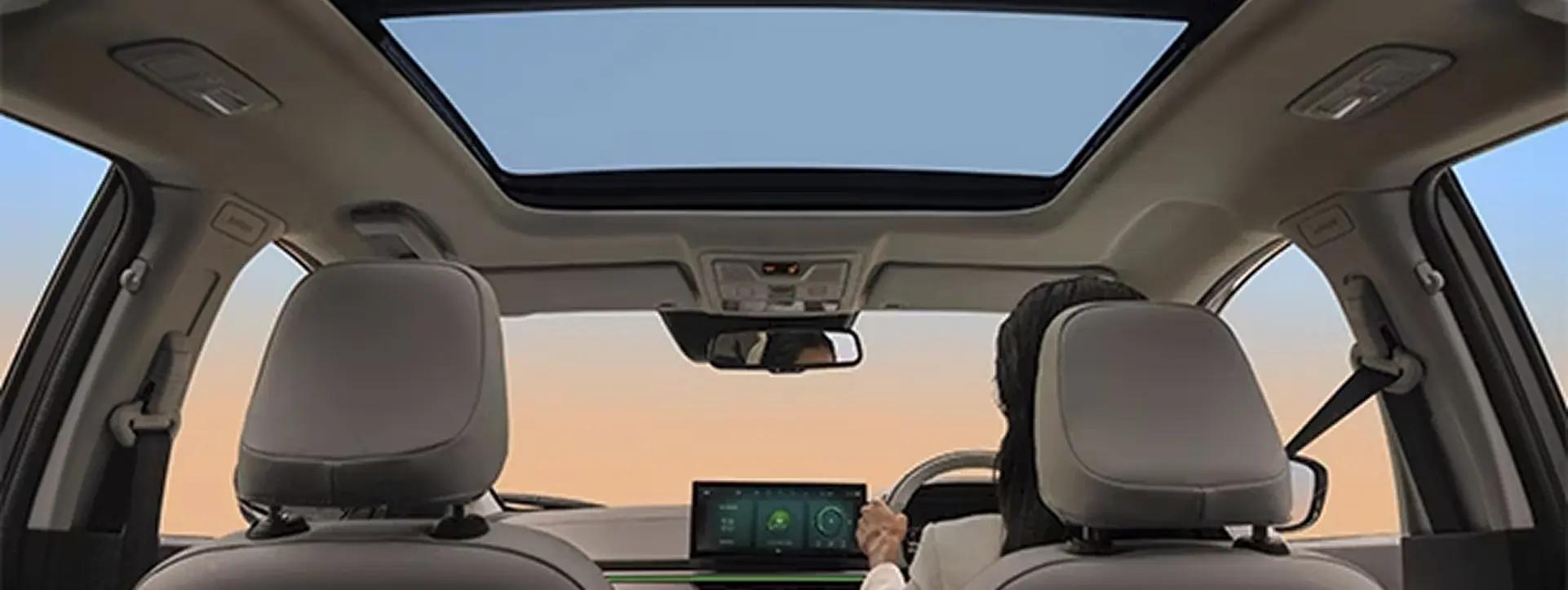 Tata Curvv EV Panoramic Sunroof