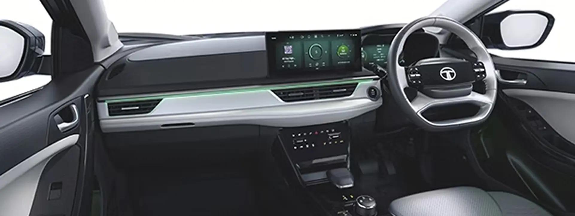 Tata Curvv EV Digital Dashboard
