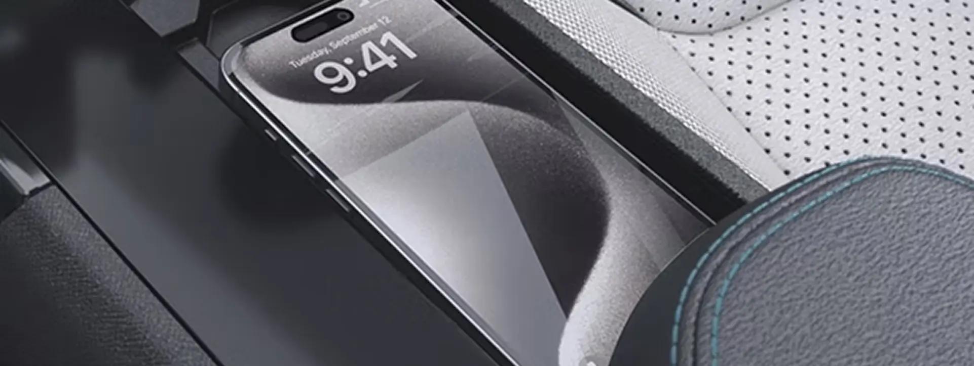 Tata Curvv EV Wireless Smartphone Charger