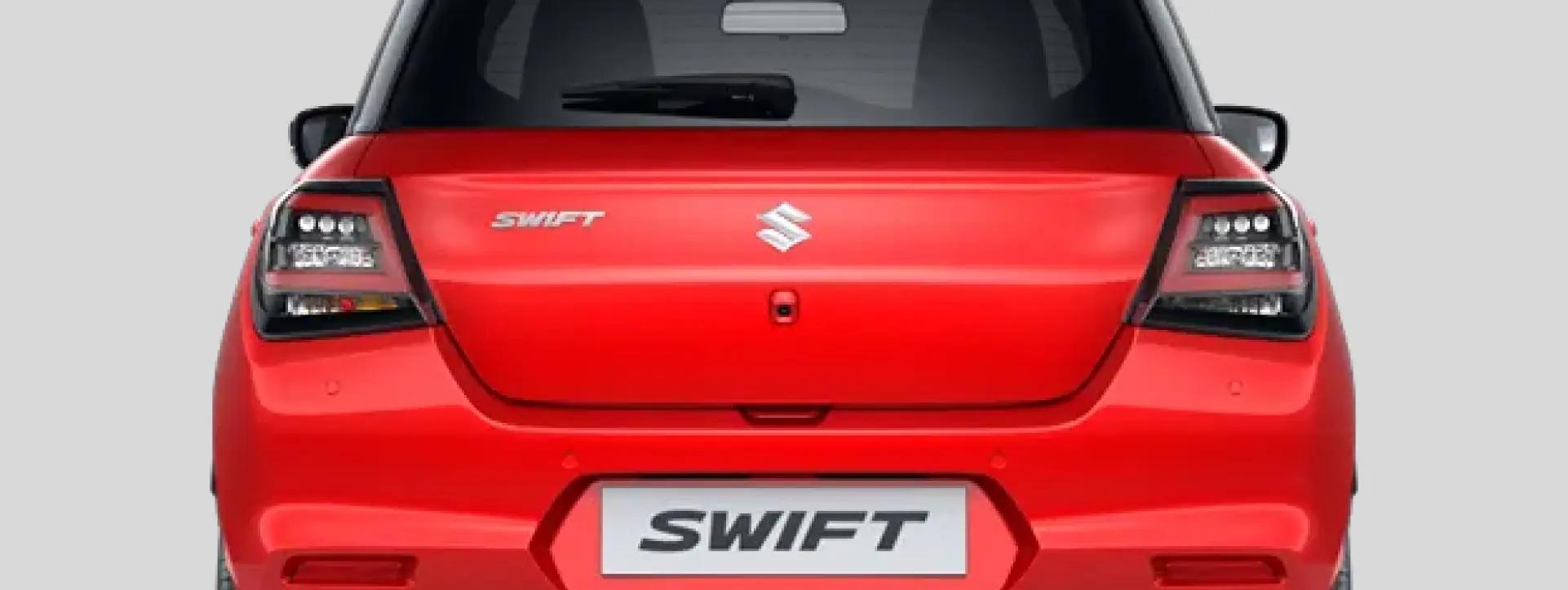 Maruti Suzuki Swift Rear View Closeup