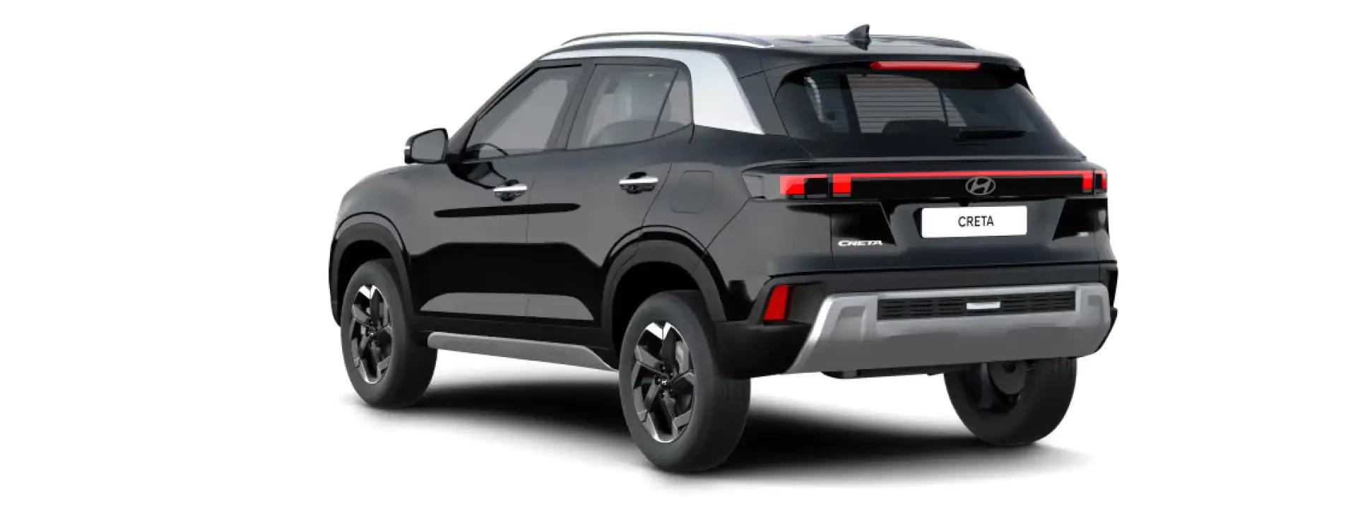 Hyundai	Creta rear left side view