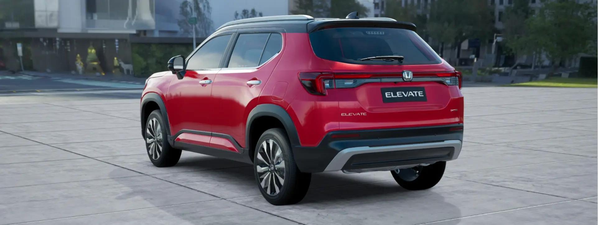 Honda Elevate Rear Left Three Quarter View