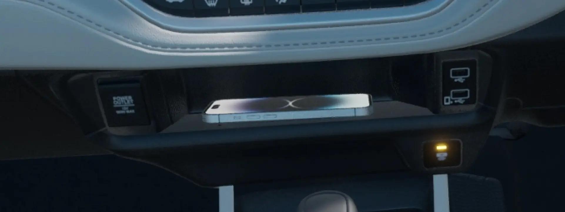 Honda Elevate Wireless Charging