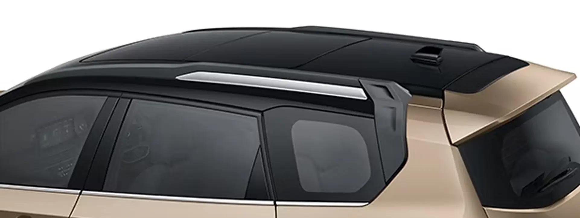 Tata Safari Iconic Roof Rails with Chrome Inserts