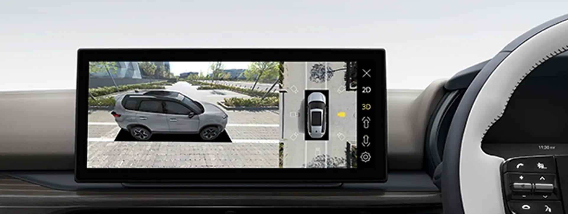 Tata Safari 360° Surround View system