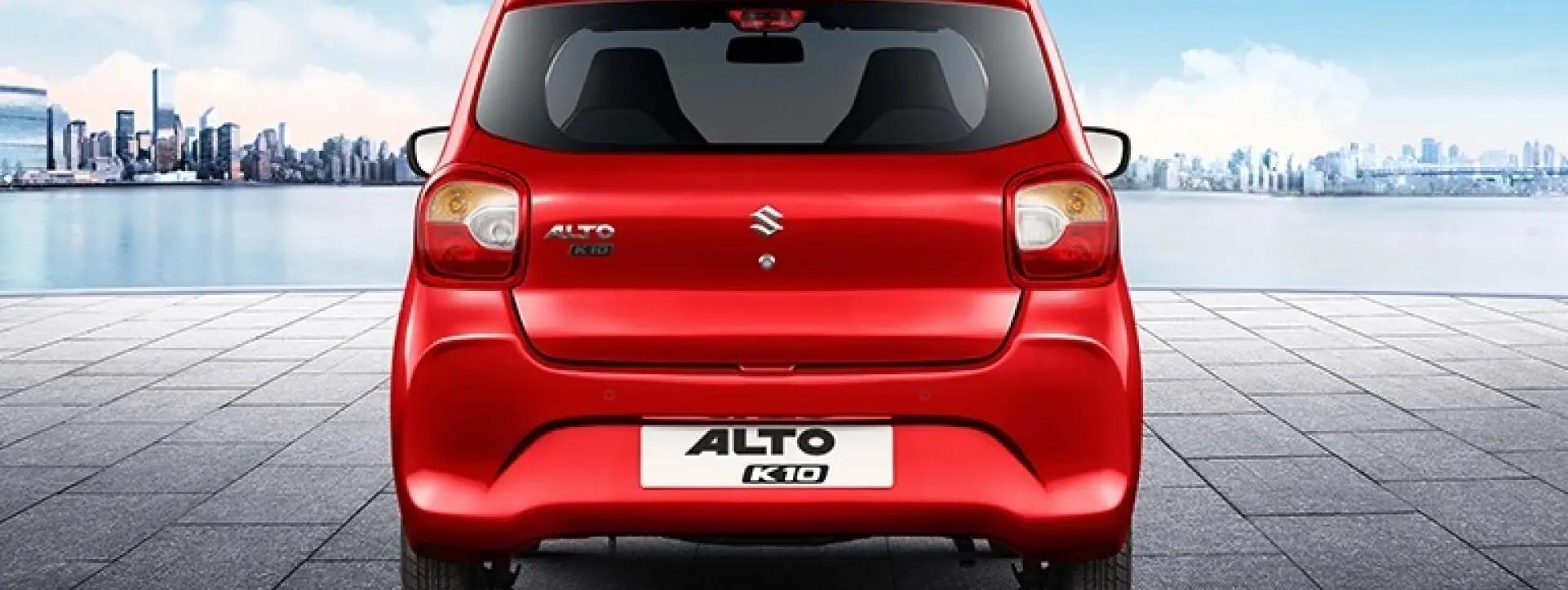 Maruti Suzuki Alto K10 rear combination lambs