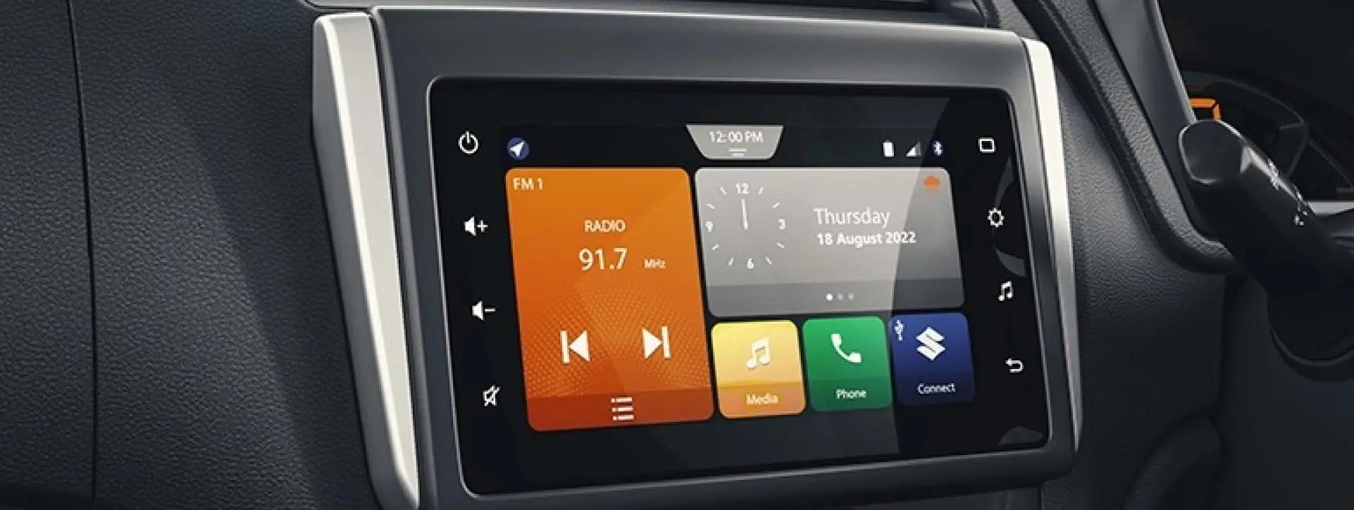 Maruti Suzuki  Alto K10 infotainment system