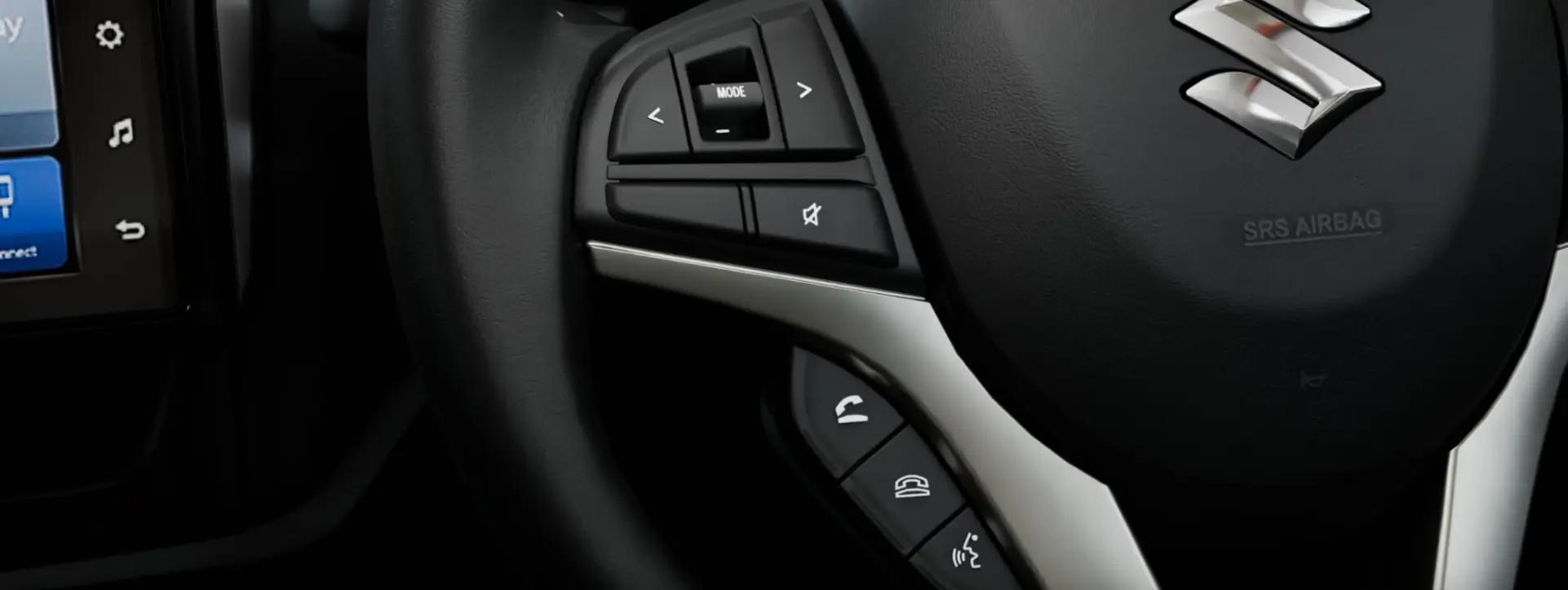 Maruti Suzuki  Alto K10 steering mounted audio and voice control