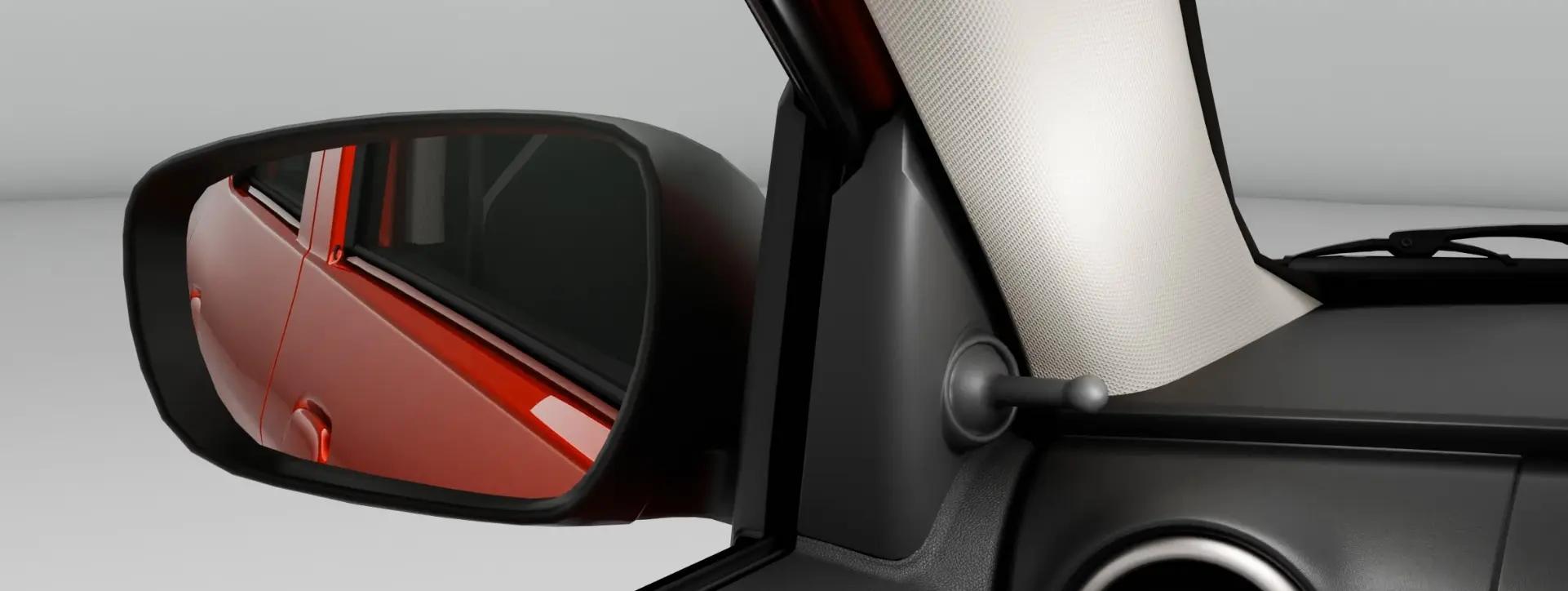 Maruti Suzuki  Alto K10 left side mirror view