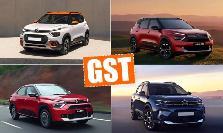 Image for Citroën Car Prices Slashed After GST Cut: Check Old vs New Rates