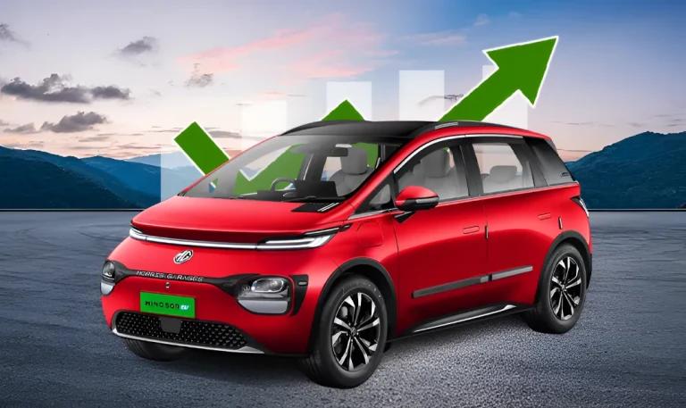 Image for EV Sales CY25: MG Windsor Leads Chart with 46,735 Units Sold