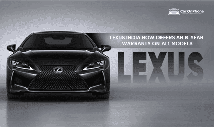 Image for Lexus Enhances Customer Assurance with an 8-Year Warranty in India