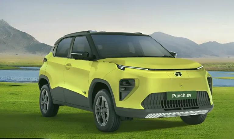 Image for Tata Punch EV Facelift Revealed; Launching on Feb 20 with New Aero-Wheels & ADAS